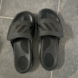 Adidas slides, barely worn